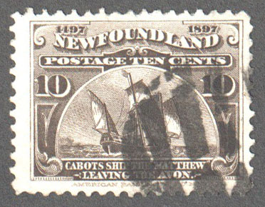 Newfoundland Scott 68 Used F - Click Image to Close